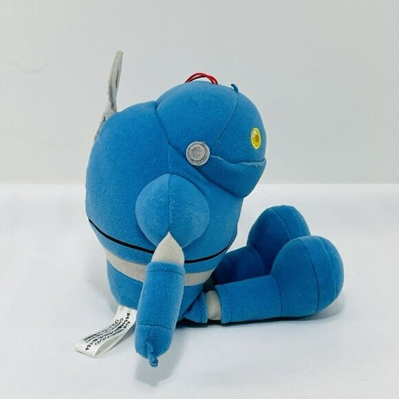 Sega Toys Anpanman Nanda Runda Plush Strap Cord Blue Robot Big Anime Japan Hang - Picture 3 of 12